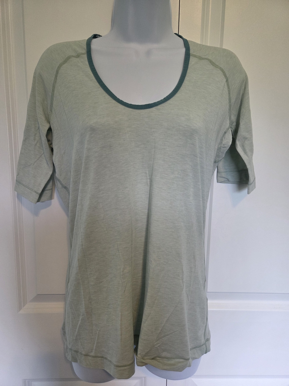 Nike Light Green Short Sleeve Top